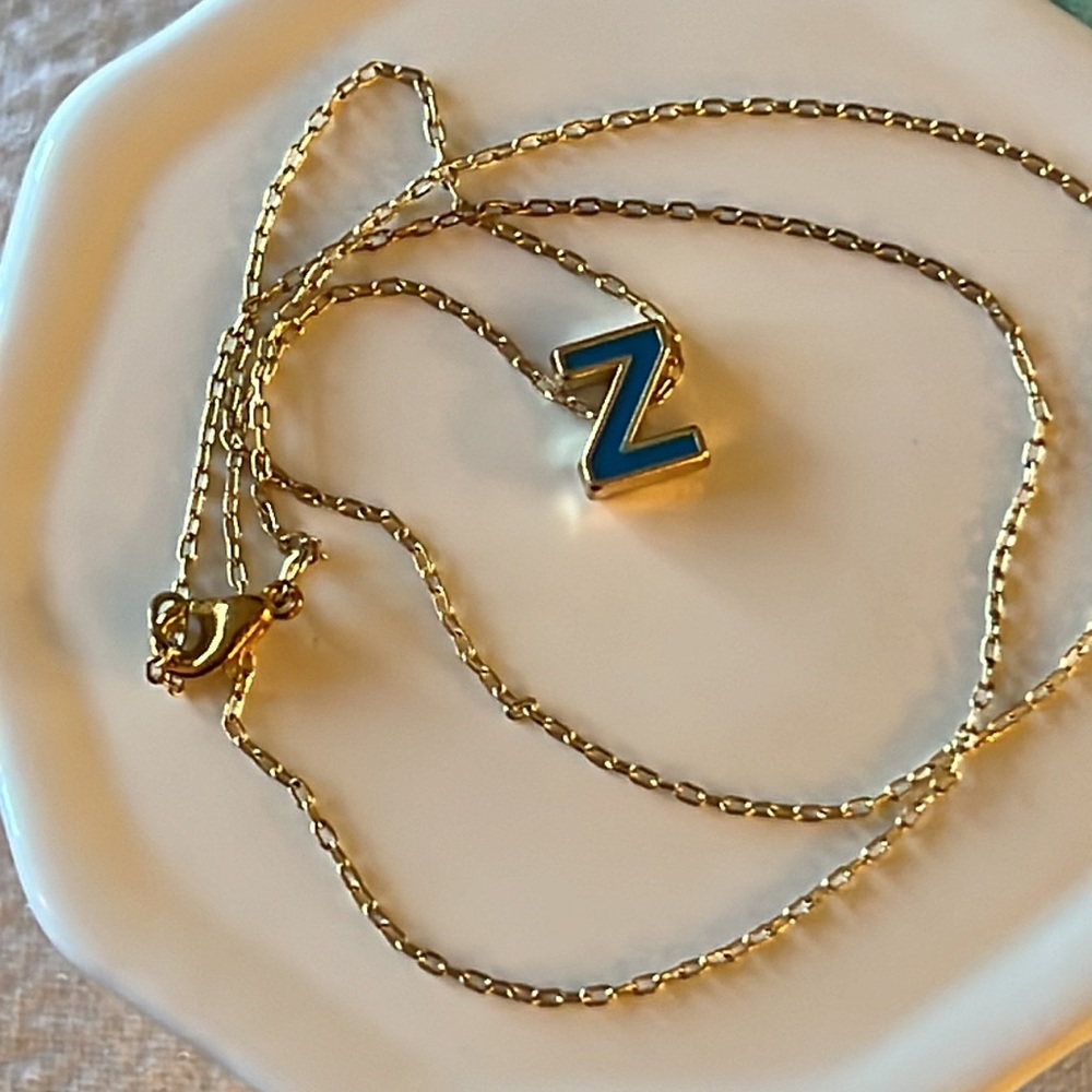 Letter Z Necklace